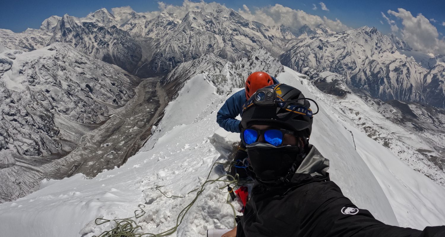 tersko peak karim akachar Népal Sommet alpinisme