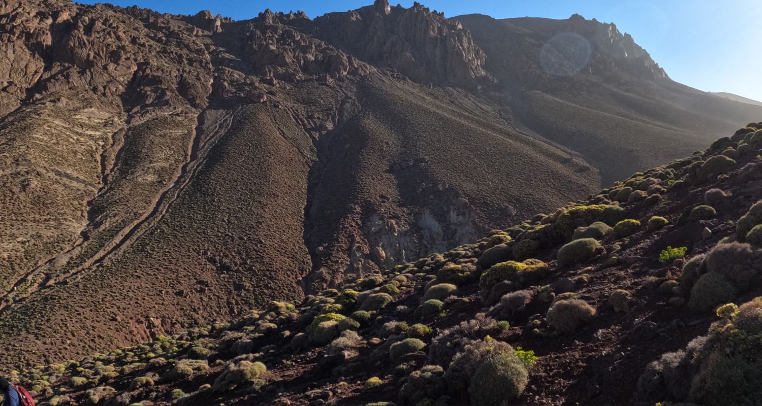 Ascension du Sommet M'goun au Maroc