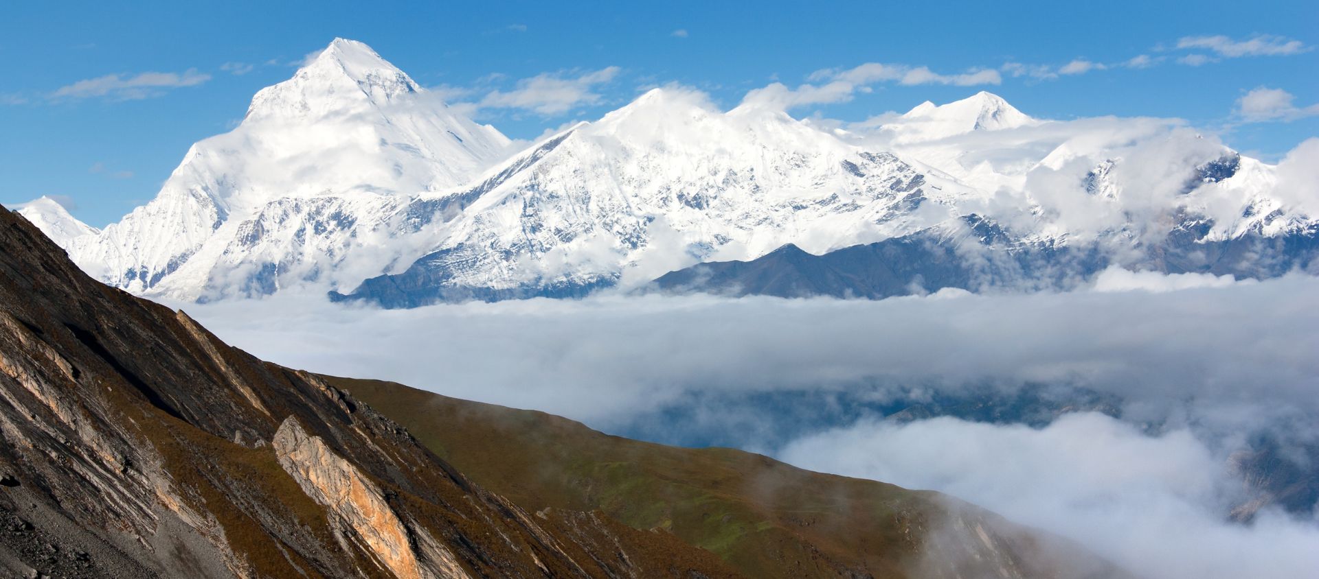 Dhaulagiri - Gravir l'une des montagnes les plus difficiles Népal