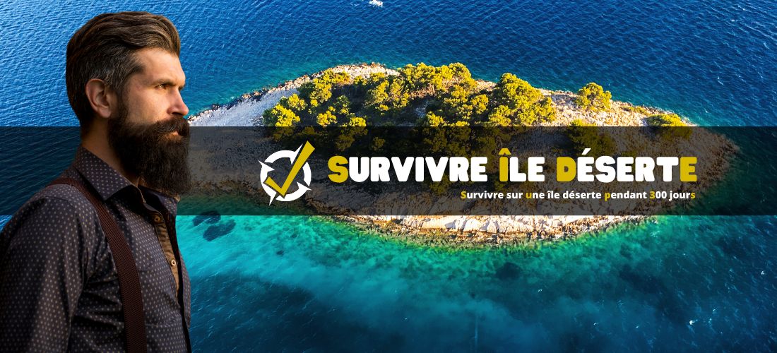 Survivre sur une île déserte pendant 300 jours