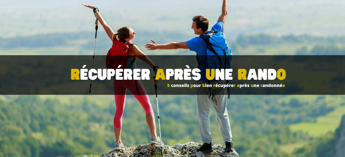 5 conseils pour bien récupérer après une randonnée