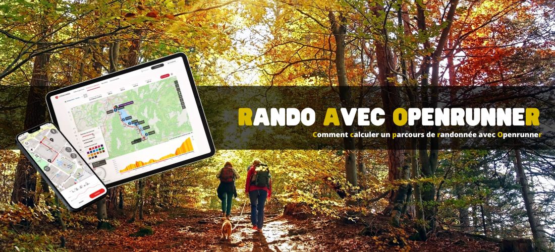 Comment calculer un parcours de randonnée avec Openrunner