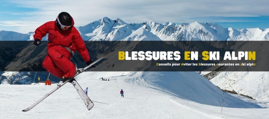 Conseils pour éviter les blessures courantes en ski alpin