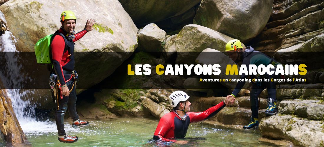 Les canyons Marocains : Aventures en canyoning dans les Gorges de l'Atlas