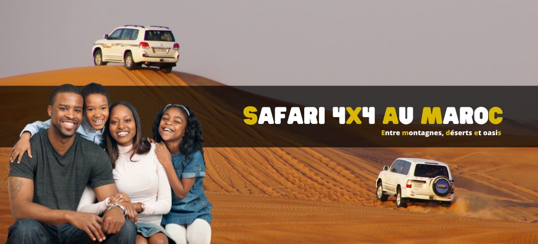 Safari 4x4 au Maroc : Entre montagnes, déserts et oasis