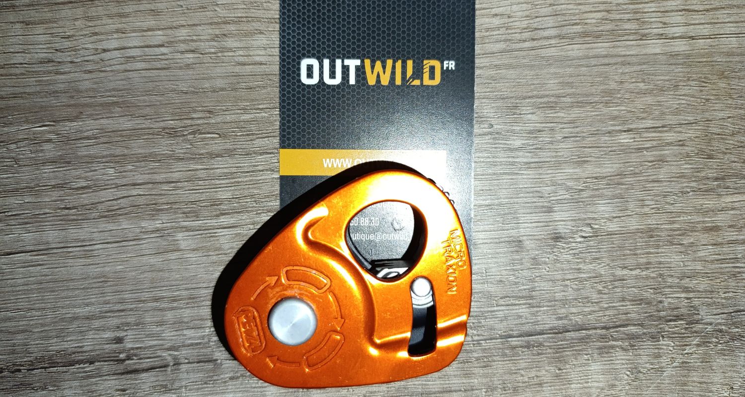 Test Micro Traxion de chez Petzl