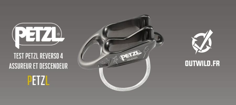 Test Petzl Reverso 4 - assureur et descendeur