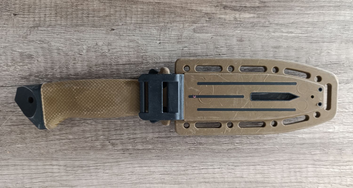 Test couteau Gerber LMF II Infantry Coyote 