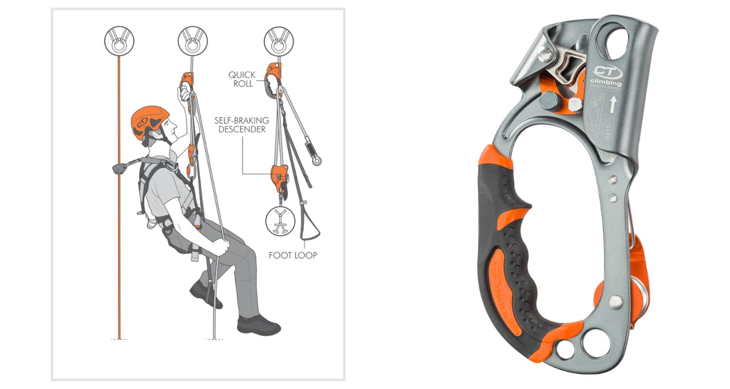 Test du bloqueur Ascension PETZL