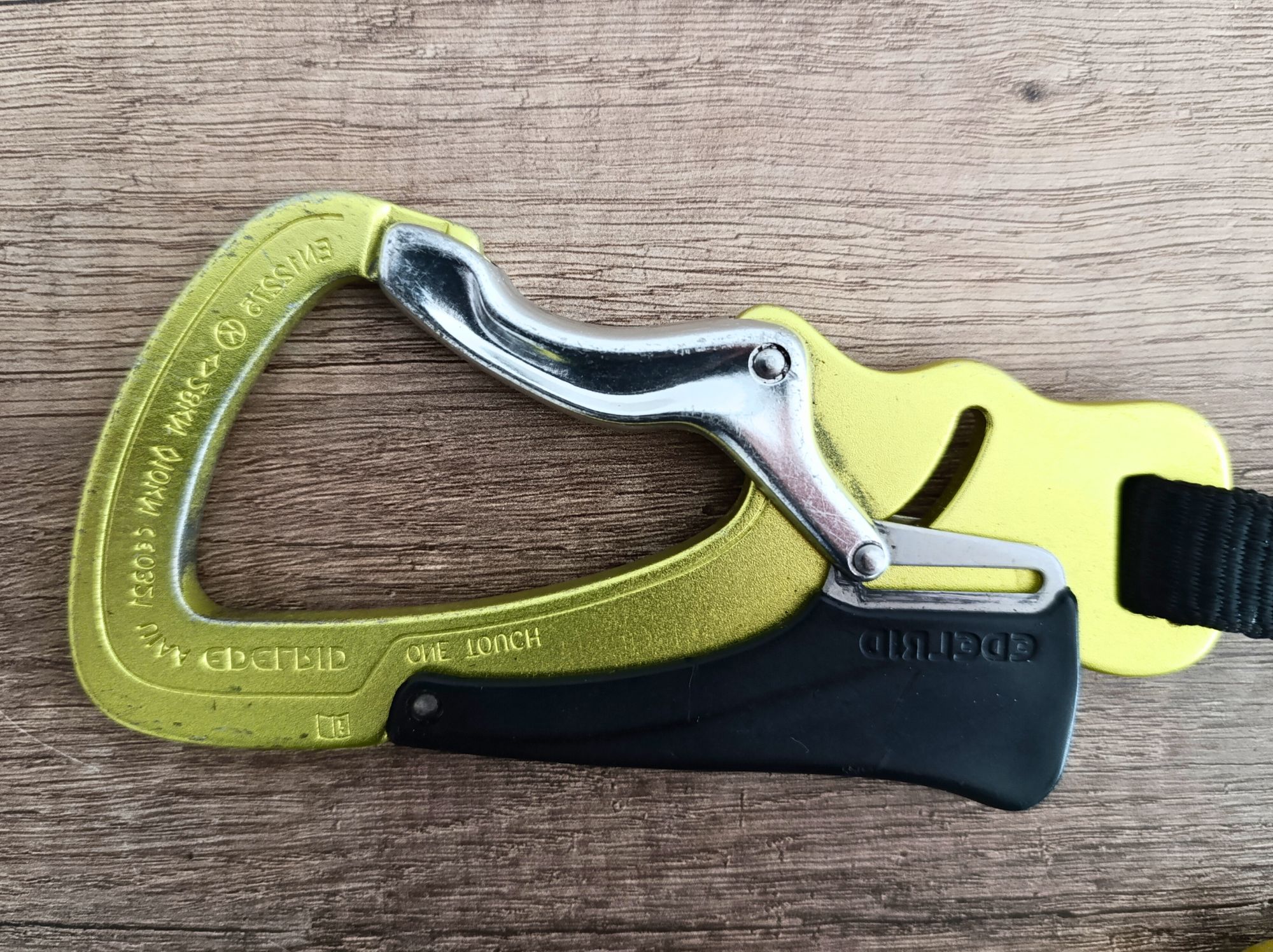 Test de la longe KIT Via Ferrata Pro EDELRID