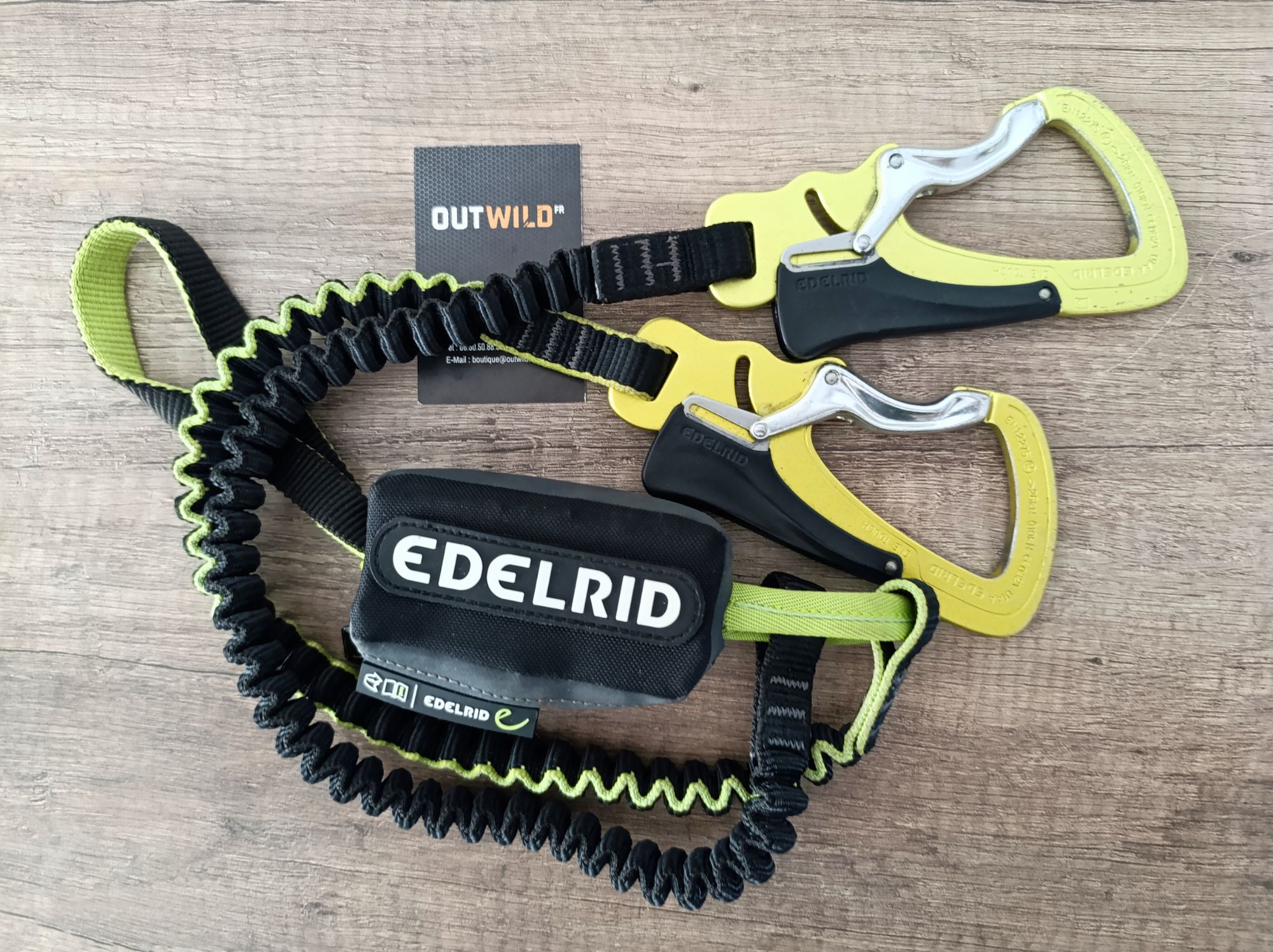 Test de la longe KIT Via Ferrata Pro EDELRID