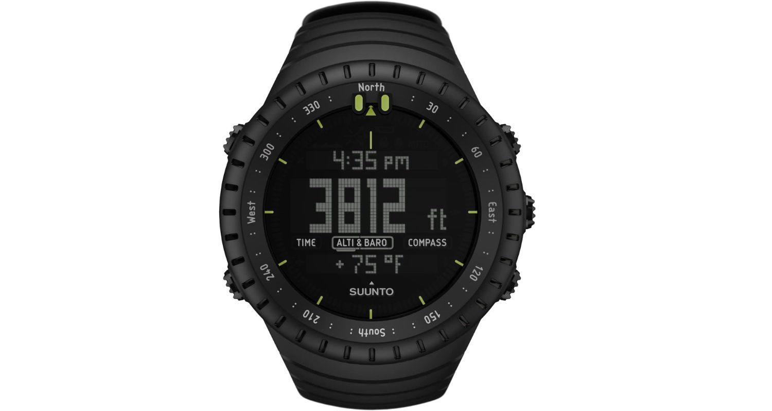 Test de la montre Suunto Core Outdoor