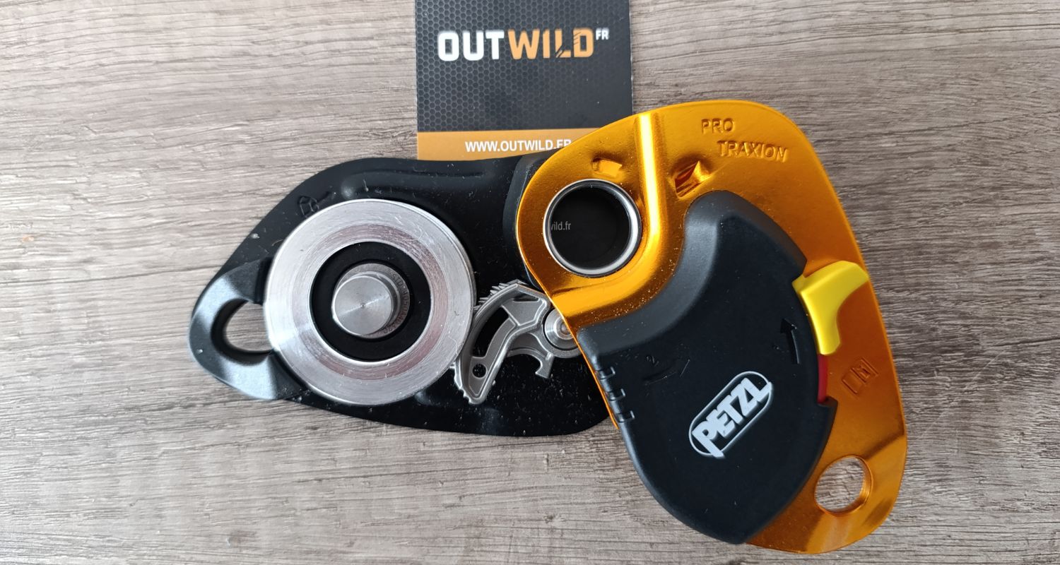 Test poulie-bloqueur Pro Traxion de Petzl