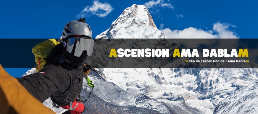 Vidéo de l'ascension de l'Ama Dablam | 4K