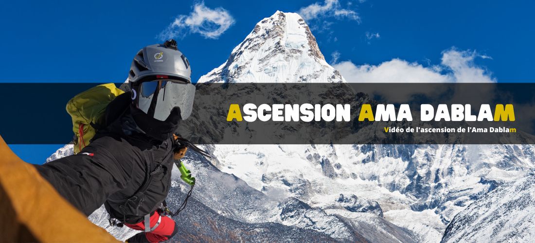 Vidéo de l'ascension de l'Ama Dablam | 4K