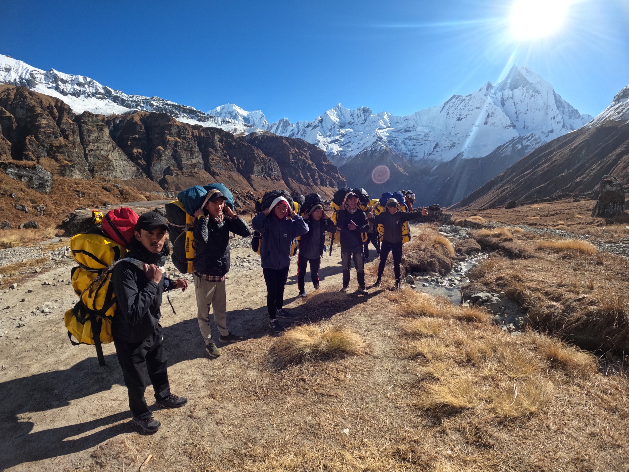 trek du Camp de Base de l'Annapurna 