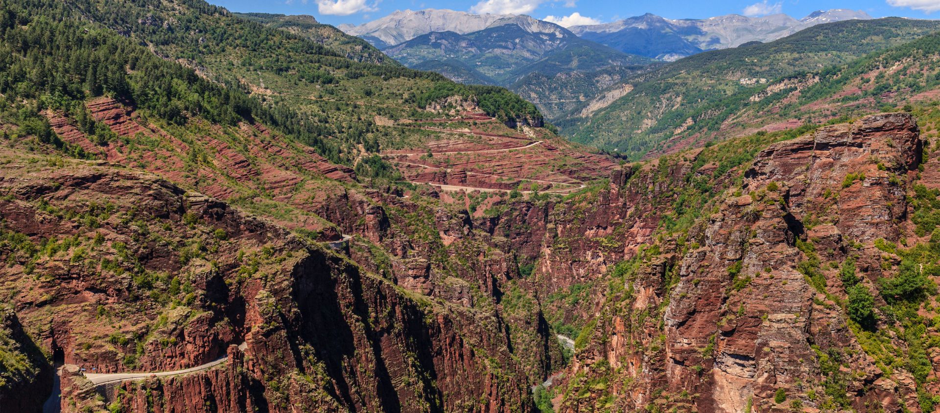 Randonnée dans les gorges de Daluis